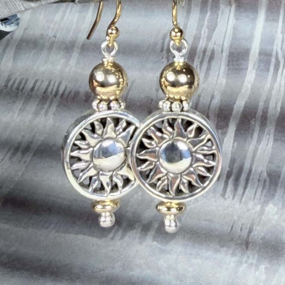Earrings 2 Tone Solstice