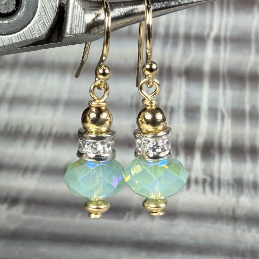 Earrings Austrian Crystal Carla Ocean