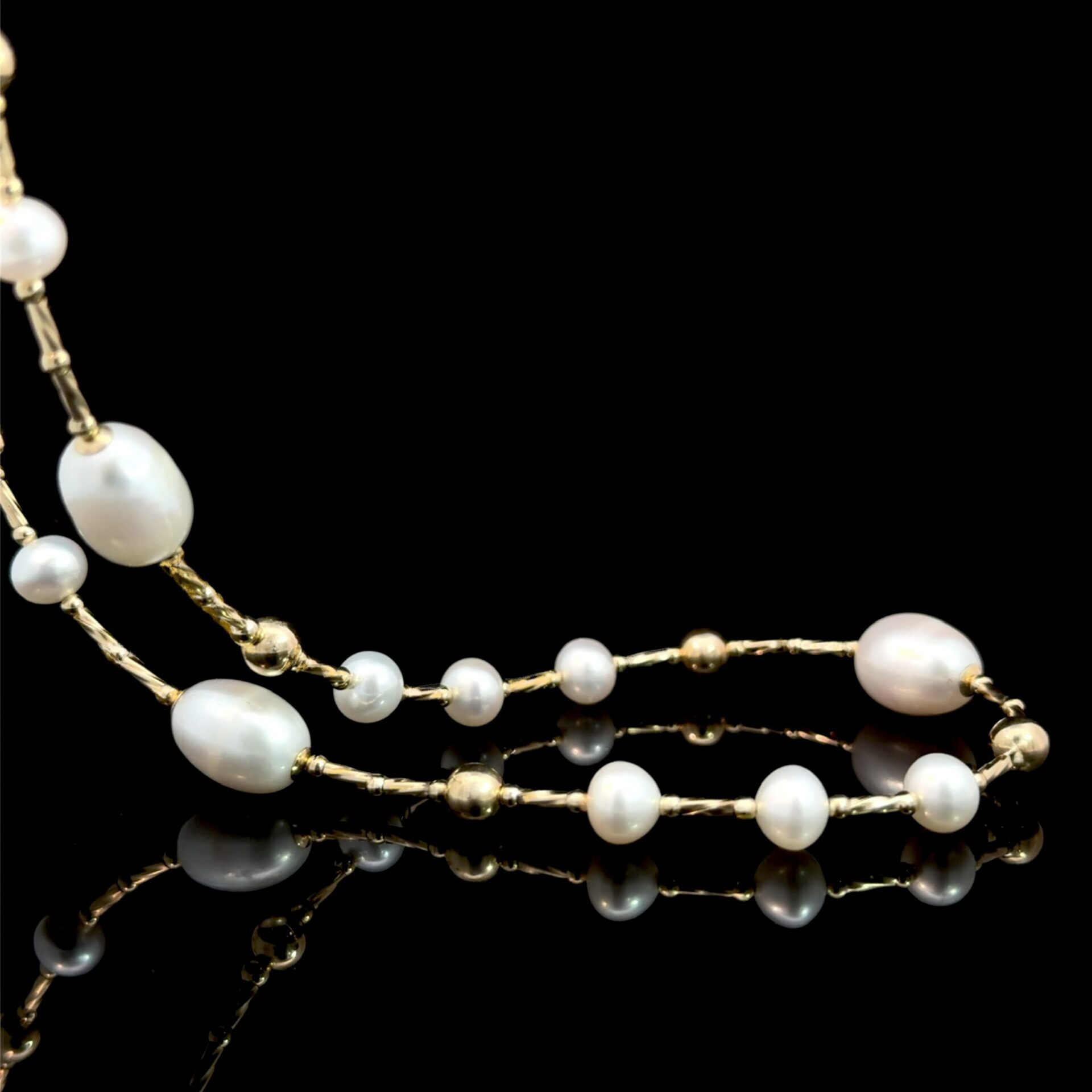Necklace Pearl Holli Gold Filled - Image 2